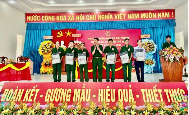 Đại hội Hội cựu chiến binh xã Phú Thuận lần thứ VIII, nhiệm kỳ 2025–2030