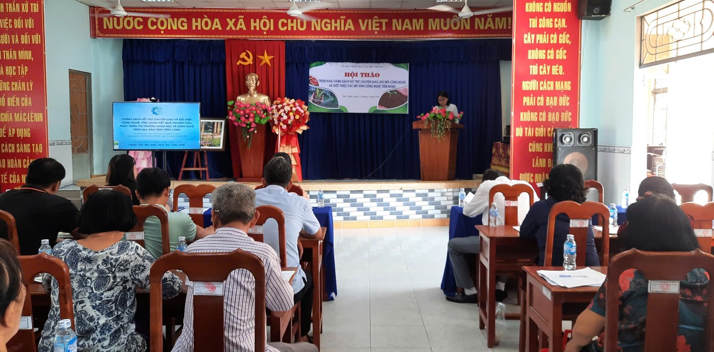 Xã Phú Thuận tổ chức Hội thảo hưởng ứng Ngày Khoa học, Công nghệ và Đổi mới sáng tạo Việt Nam năm 2026